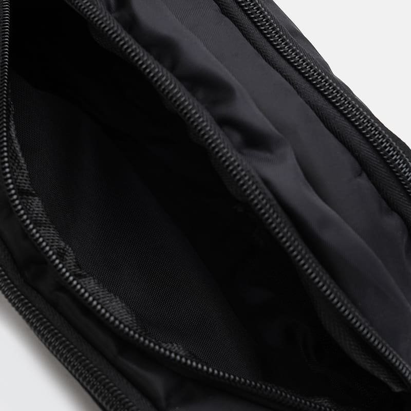 Мужская поясная сумка из прочного текстиля черного цвета Monsen 104492 modnotak фото №3