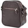 Чоловіча сумка з натуральної шкіри коричневого кольору SHVIGEL (00899) - 3