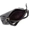Черная женская сумка-хобо из натуральной кожи турецкого производства KARYA (21026) - 7