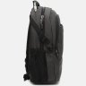Легкий текстильний чоловічий рюкзак чорного кольору Aoking (19298) - 4
