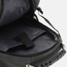 Легкий текстильний чоловічий рюкзак чорного кольору Aoking (19298) - 5
