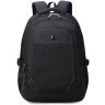 Чорний чоловічий рюкзак з поліестеру з відсіком під ноутбук Aoking 66192 - 1