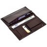 Мужской купюрник из натуральной фактурной кожи Desisan 106792 без застежки коричневого цвета фото №4 Мужской купюрник из натуральной фактурной кожи Desisan 106792 без застежки коричневого цвета modnotak фото - 4