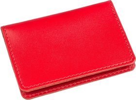 Червона обкладинка з натуральної шкіри для посвідчення водія Shvigel (2413969)