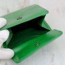 Яскравий зелений жіночий гаманець зі шкірозамінника на кнопці MD Leather (21540) - 4