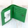 Яскравий зелений жіночий гаманець зі шкірозамінника на кнопці MD Leather (21540) - 2