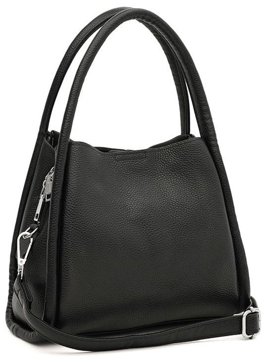 Кожаная женская сумка через плечо на каждый день Borsa Leather 108892 modnotak фото №1