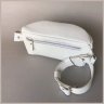 Белая поясная женская сумка из натуральной высококачественной кожи BlankNote Explorer S 78992 - 4