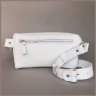 Біла поясна жіноча сумка з натуральної високоякісної шкіри BlankNote Explorer S 78992 - 6