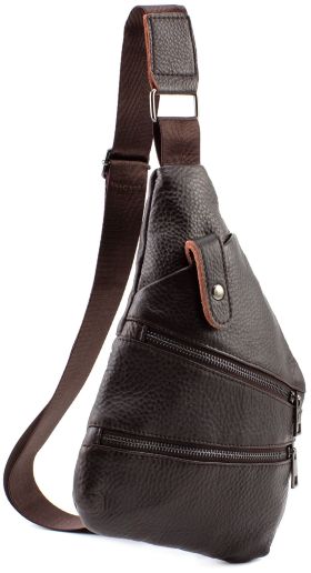 Чоловіча повсякденна сумка через плече Leather Collection (10443)