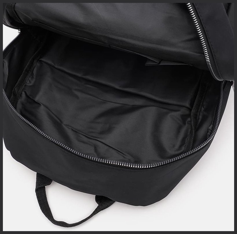 Місткий жіночий міський рюкзак з чорного текстилю Monsen 71793