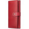 Красный женский вертикальный кошелек из натуральной кожи Vintage (20356) - 1