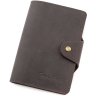 Темно-коричневое портмоне из натуральной кожи в стиле винтаж Tony Bellucci (10557) - 1
