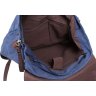 Вместительный городской рюкзак из прочного текстиля в синем цвете Bags Collection (11020) - 6