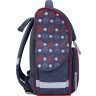 Серый каркасный рюкзак для школы из прочного текстиля с животными Bagland 53393 - 2
