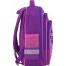 Яскравий шкільний рюкзак для дівчаток із текстилю з єдинорогом Bagland (53693) - 2