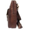 Сумка мужская из натуральной кожи через плечо Ashwood G33 коричневого цвета 94093 фото №5 Сумка мужская из натуральной кожи через плечо Ashwood G33 коричневого цвета 94093 modnotak фото - 5