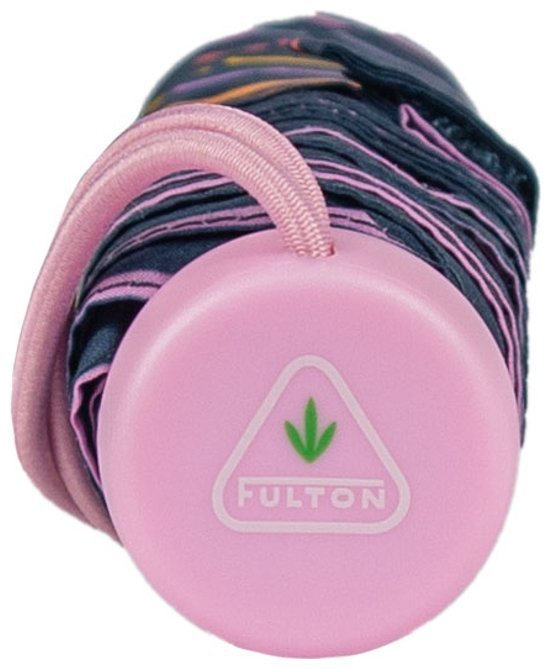Женский зонт Fulton L553-041253 Superslim-2 Rainbow Pinstripes (Синий с разноцветными полосами, механика) 94293 modnotak фото №10