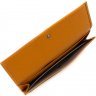 Яркий кошелек оранжевого цвета из натуральной кожи с двумя отделами Tony Bellucci (10826) - 5