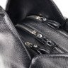 Повсякденна сумка жіноча чорного кольору з натуральної шкіри з двома ручками KARYA (2420879) - 6