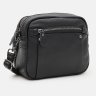 Женская сумка кросс-боди из натуральной кожи флотар Borsa Leather 94693 черного цвета фото №2 Женская сумка кросс-боди из натуральной кожи флотар Borsa Leather 94693 черного цвета modnotak фото - 2