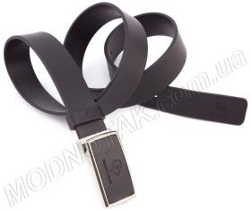 Стильный мужской кожаный ремень Grande Pelle (33001)