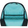 Черный текстильный рюкзак для подростков с принтом Bagland (55693) - 4