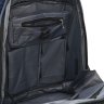 Стильный синий рюкзак из полиэстера с отсеком под ноутбук Monsen (21427) - 4