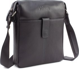 Стильная наплечная мужская сумка Флотар вертикального типа VATTO (11934)