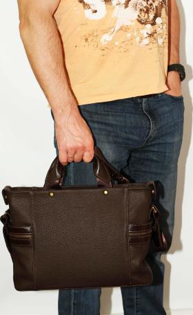 Стильная мужская сумка для документов и ноутбука VATTO (12034) - 2