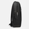 Чоловічий рюкзак під ноутбук із поліестеру чорного кольору Monsen (56893) - 4