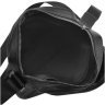 Чорна чоловіча сумка-планшет із натуральної шкіри на одну блискавку Tiding Bag 77493 - 3