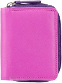 Маленький рожево-фіолетовий жіночий гаманець із високоякісної шкіри з RFID - Visconti Hawaii 68793