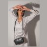 Компактна шкіряна жіноча сумка-кроссбоді чорного кольору BlankNote Faith 78993 - 3