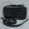 Компактна шкіряна жіноча сумка-кроссбоді чорного кольору BlankNote Faith 78993 - 4