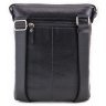Чоловічий класичний сумка-планшет чорного кольору зі шкіри Tom Stone (10972) - 3
