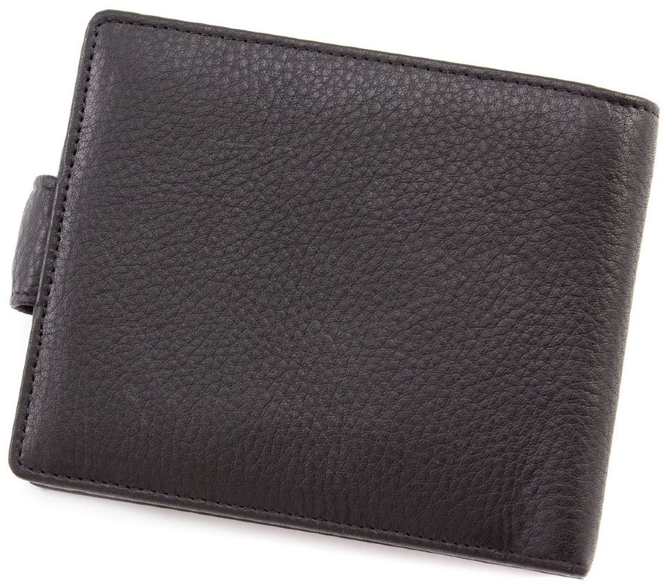 Чоловік шкіряний гаманець з затиском H.T Leather (16753)