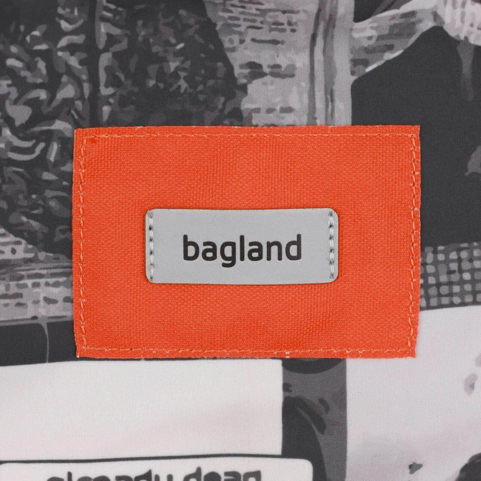 Повседневный подростковый рюкзак серого цвета с абстрактным принтом Bagland 111394 фото №5 Повседневный подростковый рюкзак серого цвета с абстрактным принтом Bagland 111394 modnotak фото №5