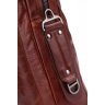 Кожаная горизонтальная сумка для документов коричневого цвета VINTAGE STYLE (14125) - 10