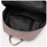 Бежевый женский рюкзак большого размера из текстиля Monsen 71794 - 5