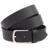 Ремінь чоловічий шкіряний батал збільшеної довжини до 150 см Grande Pelle 41106 чорний фото №1 Ремінь чоловічий шкіряний батал збільшеної довжини до 150 см Grande Pelle 41106 чорний modnotak фото - 1