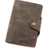 Чоловіче портмоне коричневого кольору з вінтажній шкіри Tony Bellucci (10559) - 1