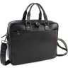 Мужская деловая сумка-портфель из высококачественной кожи KARYA (10281) - 1
