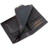 Оригинальное мужское портмоне из черной кожи Tony Bellucci (10700) - 5