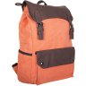 Яскравий рюкзак помаранчевого кольору з текстилю Bags Collection (11023) - 1
