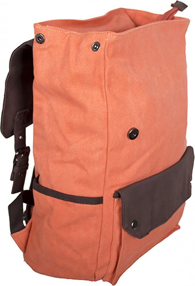 Яркий рюкзак оранжевого цвета из текстиля Bags Collection (11023)