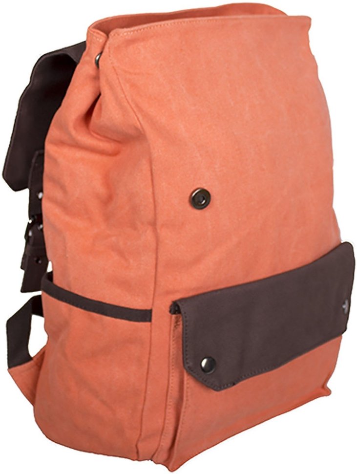 Яркий рюкзак оранжевого цвета из текстиля Bags Collection (11023)
