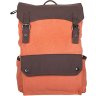 Яскравий рюкзак помаранчевого кольору з текстилю Bags Collection (11023) - 2