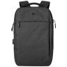 Компактный молодежный рюкзак из текстиля черного цвета с отделением для ноутбука 16" 2E Melange 103494 modnotak фото - 3
