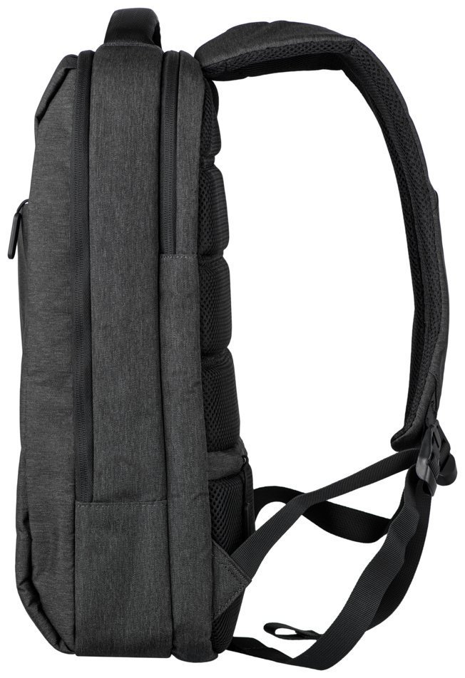 Компактный молодежный рюкзак из текстиля черного цвета с отделением для ноутбука 16" 2E Melange 103494 modnotak фото №5